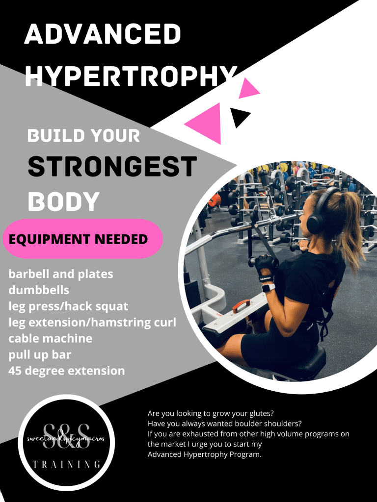 An ad for my muscle building program