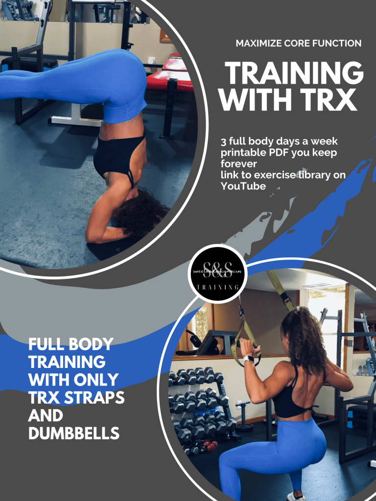 picture of trx training advertising the trx program